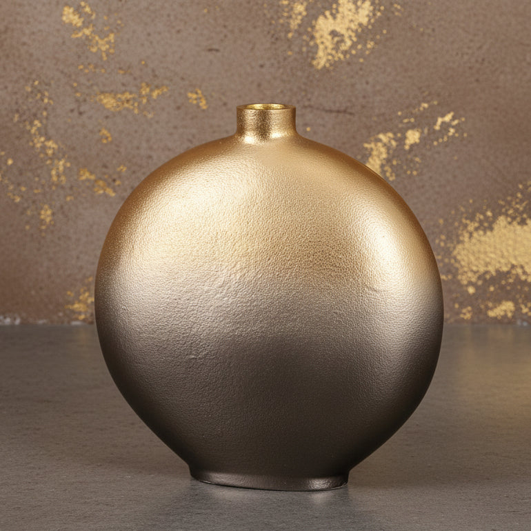 Metal Vase Set Of Two