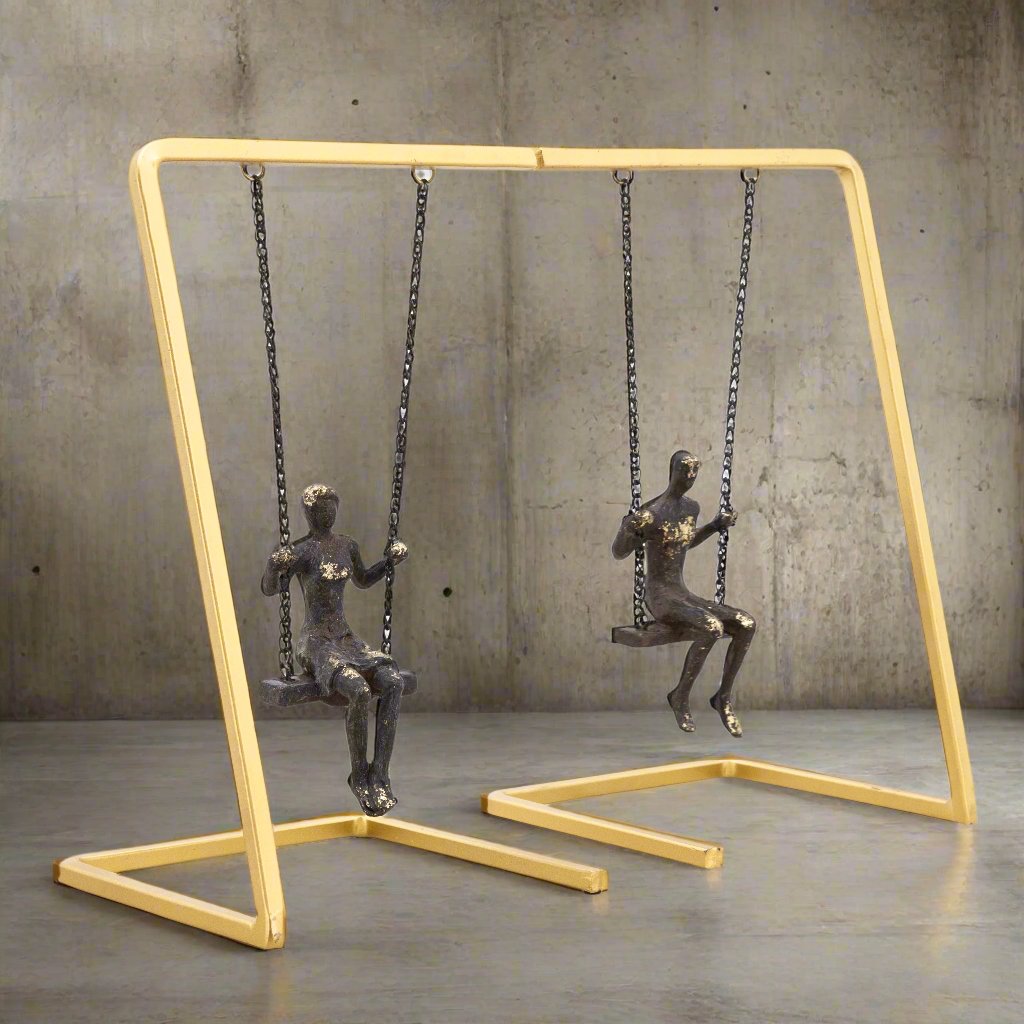 S/2 Swinging People Bookends