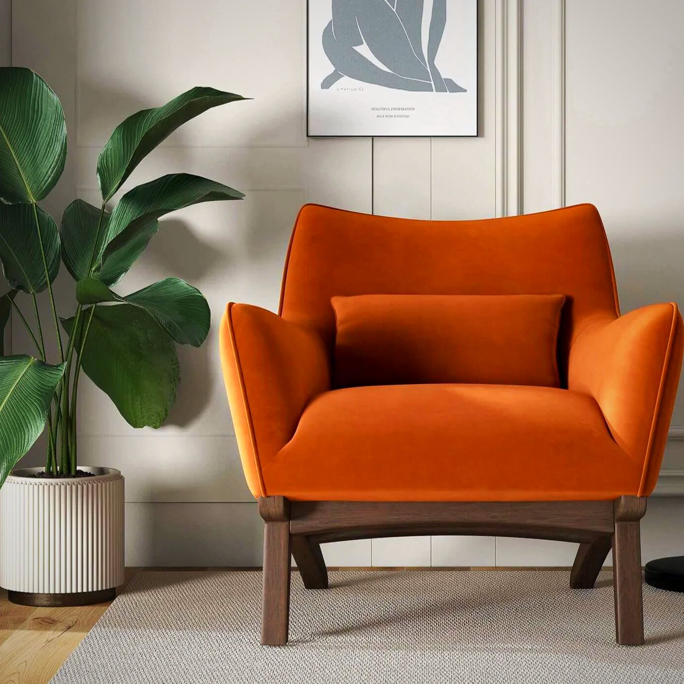 Champion Chair Orange