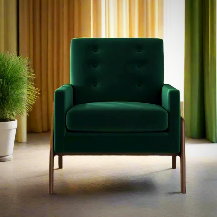 Cambell Accent chair Green