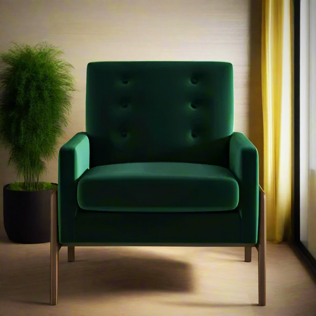 Cambell Accent chair Green