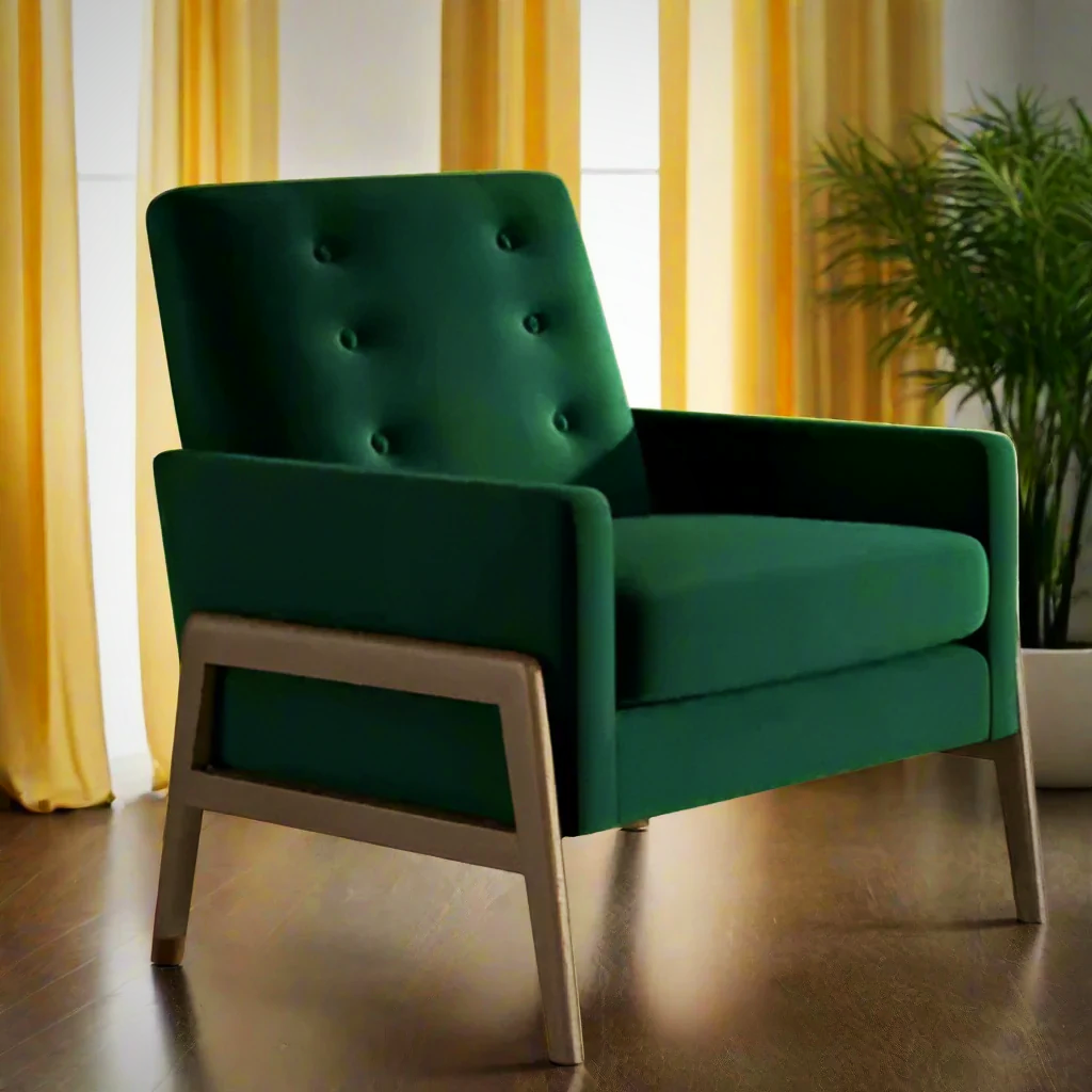 Cambell Accent chair Green