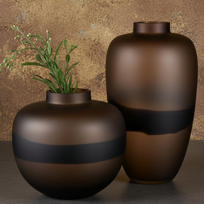 Large blown Glass Vase