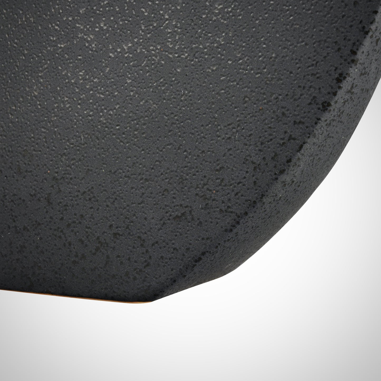 Large Vase Black Earthenware