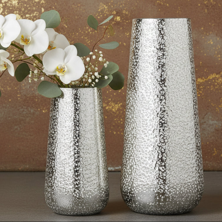 Metal Vase Set Of Two