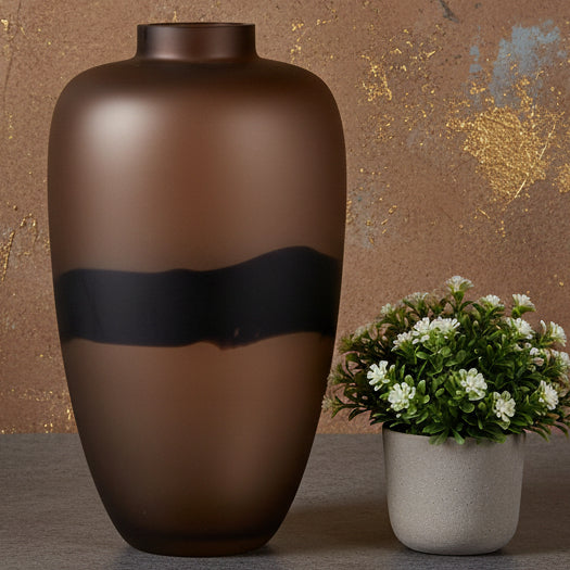 Large blown Glass Vase